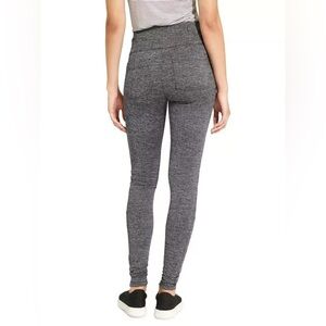 Athleta Women’s Metro High Rise Herringbone Pocket Leggings in Grey Size S